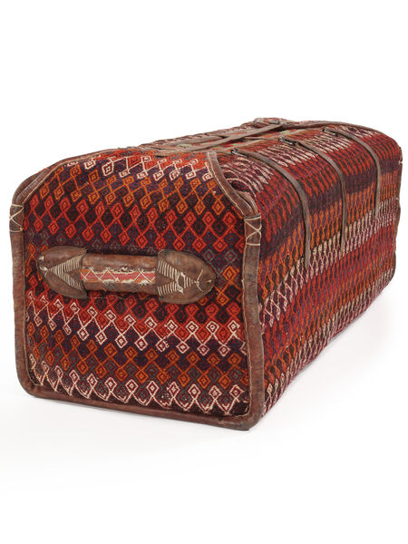  45X111 Pequeño Kilim Camel Bag Alfombra Carpetvista