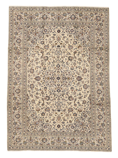  Orientalsk Keshan Teppe 244X340 Brun/Oransje Ull, Persia/Iran Carpetvista