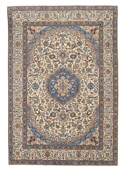  Nain Teppe 246X355 Persisk Ullteppe Brun/Beige Stort Carpetvista