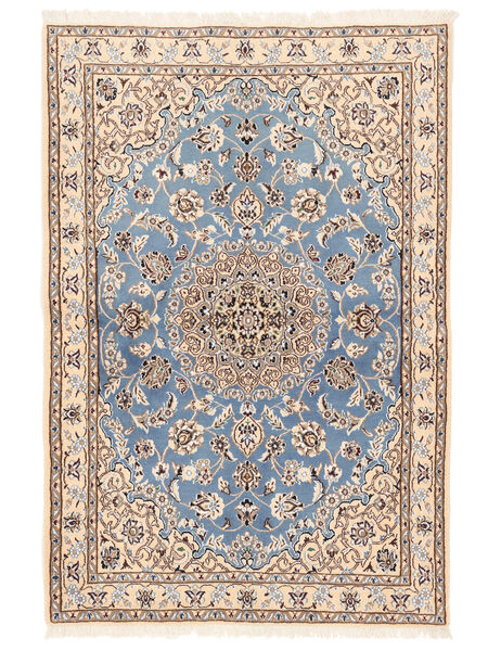 98X145 Nain Fine 9La Teppe Orientalsk Brun/Beige (Ull, Persia/Iran) Carpetvista