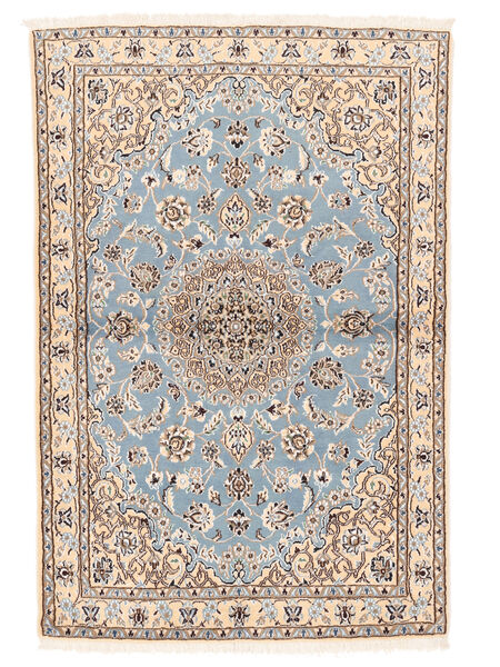 98X146 Nain Fine 9La Teppe Orientalsk Brun/Beige (Ull, Persia/Iran) Carpetvista