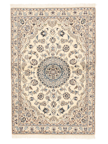  Orientalsk Nain Fine 9La Teppe 95X144 Beige/Brun Ull, Persia/Iran Carpetvista