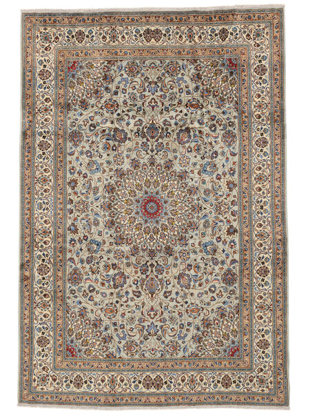  242X354 Kashmar Fine Matta Brun/Orange Persien/Iran Carpetvista