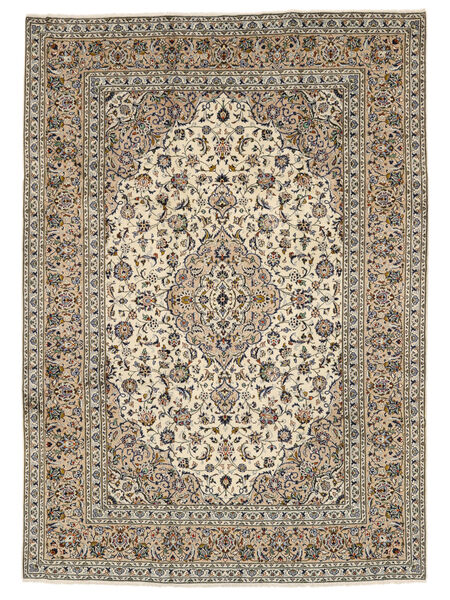  245X345 Medalhão Grande Kashan Fine Tapete Lã, Carpetvista