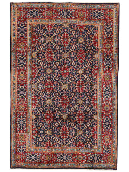  Moud Sherkat Farsh Tepih 198X304 Perzijski Vuneni Tamno Crvena/Crna Sag Carpetvista