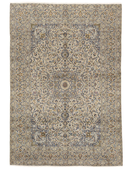  Persan Kashan Fine Covor 298X438 Maro/Portocaliu Carpetvista