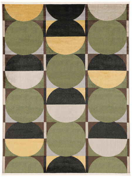  Washable 200X300 Jeff Green Rug