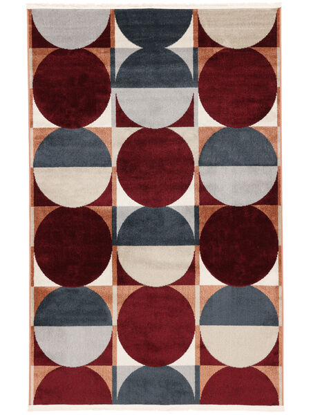  Washable 160X230 Jeff Red Rug