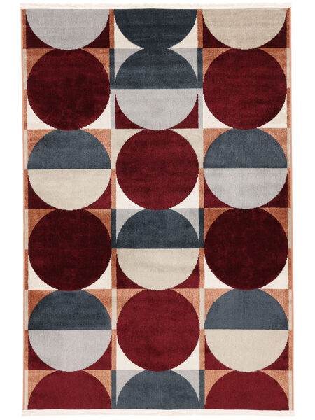 Jeff Washable 140X200 Small Red Rug