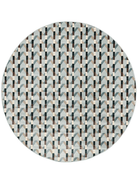 Pilar Ø 200 Light Blue Round Rug