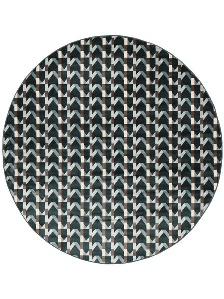 Pilar Ø 200 Blue Round Rug