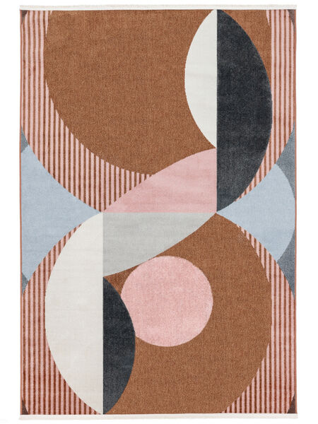 Rondo Washable 160X230 Terracotta Rug