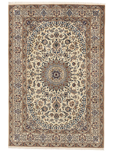  Persisk Nain Fine 9La Teppe 200X300 Brun/Beige (Ull, Persia/Iran)