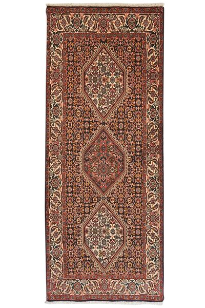 Tappeto Bidjar 77X189 Passatoie Marrone/Nero (Lana, Persia/Iran)