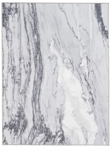 Marble Stone Washable 200X300 Grey Abstract Cotton Rug