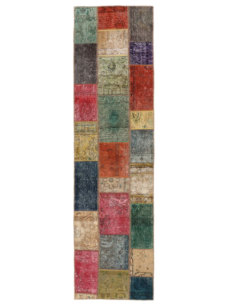  72X264 Vintage Liten Patchwork Matta Ull, Carpetvista