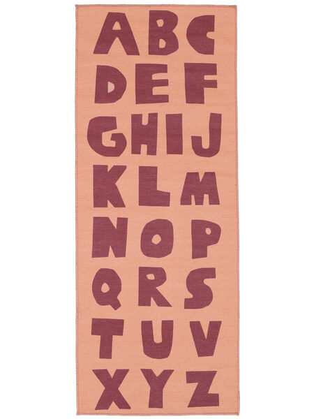 Kitchen Rug
 Alphabet 80X200 Cotton Pink/Red