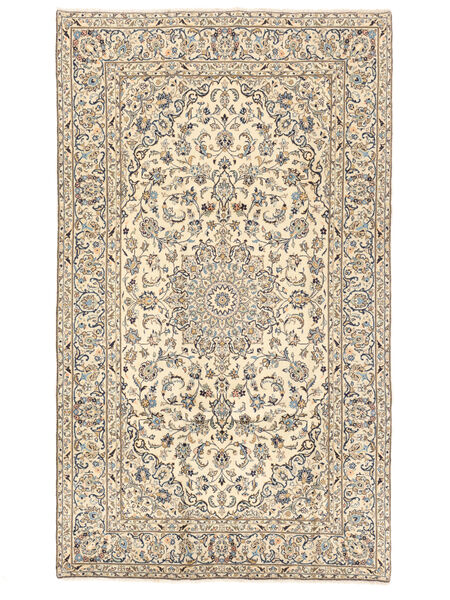  Persian Keshan Fine Rug 190X319 Beige/Brown (Wool, Persia/Iran)