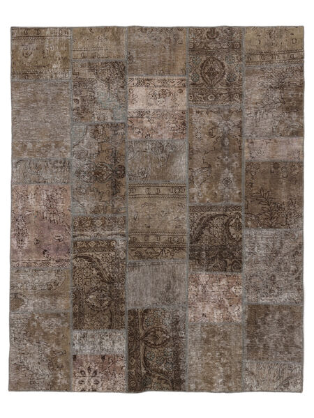  201X252 Βιντάζ Patchwork Χαλι Μαλλί, Carpetvista