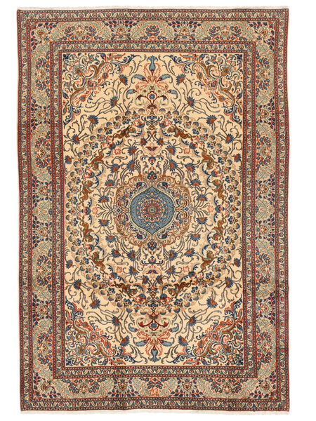  Perzisch Moud Sherkat Farsh Vloerkleed 200X295 Bruin/Oranje Carpetvista