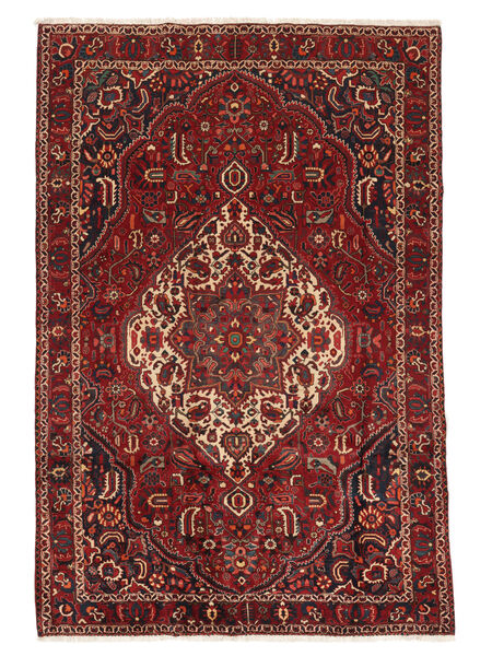 Bakhtiar Matta 203X316 Mörkröd/Svart Ull, Persien/Iran Carpetvista