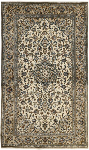 150X254 Tapete Oriental Kashan Preto/Castanho (Lã, Pérsia/Irão)