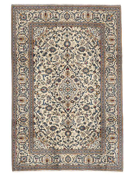  195X294 Keshan Matot Matto Ruskea/Beige Persia/Iran Carpetvista