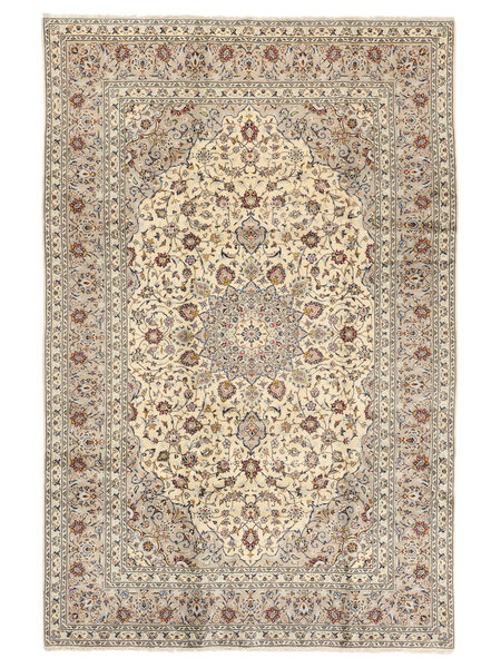  Orientalischer Keshan Fine Teppich 197X302 Braun/Orange Wolle, Persien/Iran Carpetvista