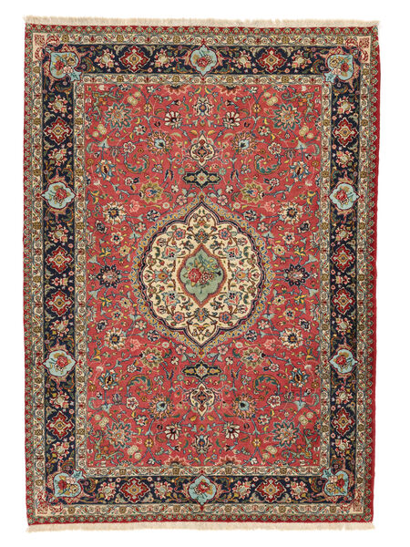  132X208 Medalion Kicsi Tabriz Szőnyeg Gyapjú, Carpetvista