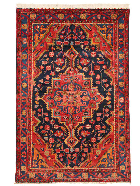  Persisk Nahavand Old Tæppe 135X210 Carpetvista