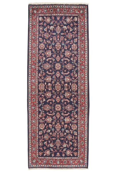 75X200 Alfombra Keshan Oriental De Pasillo Rojo Oscuro/Negro (Lana, Persia/Irán)