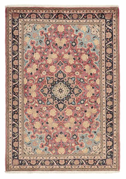  Sarouk Rug 110X158 Persian Wool Brown/Dark Red Small