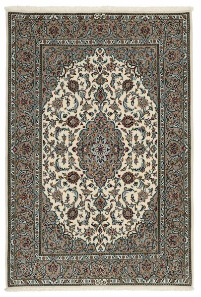  Kashan Covor 110X165 Persan Lână Maro/Negru Mic