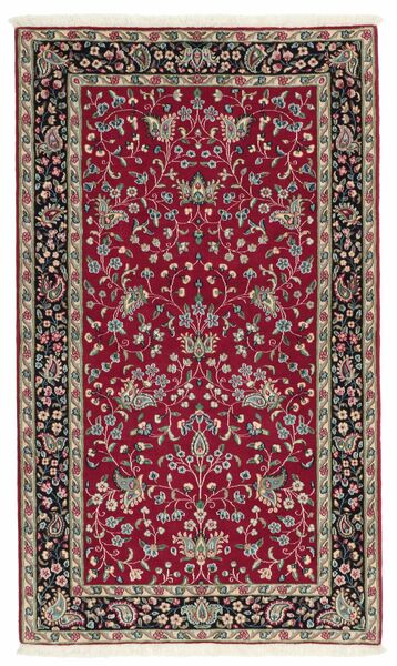 91X150 Tappeto Kirman Orientale Rosso Scuro/Nero (Lana, Persia/Iran)