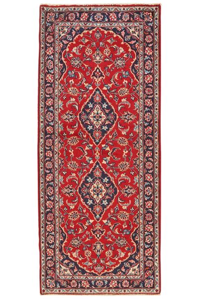  85X197 Kashan Covor Traverse Hol Dark Red/Roşu Persia/Iran
