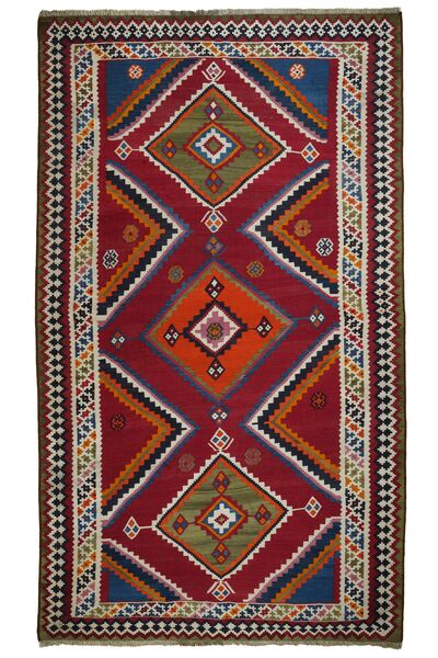  Kilim Vintage 165X281 Vintage Persisk Ullmatta Mörkröd/Svart