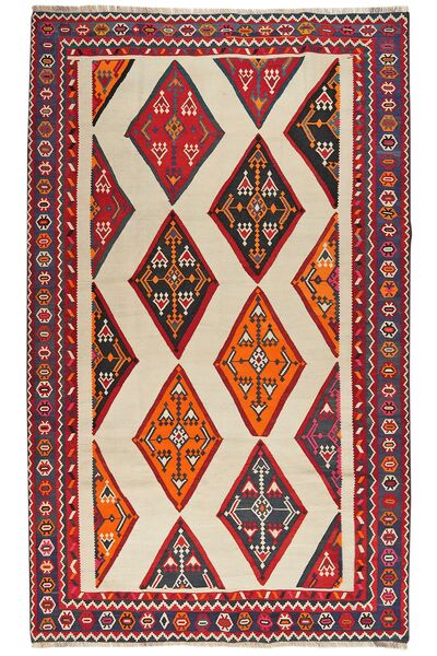 Koberec Kilim Vintage 170X280 Tmavě Červená/Béžová (Vlna, Persie/Írán)