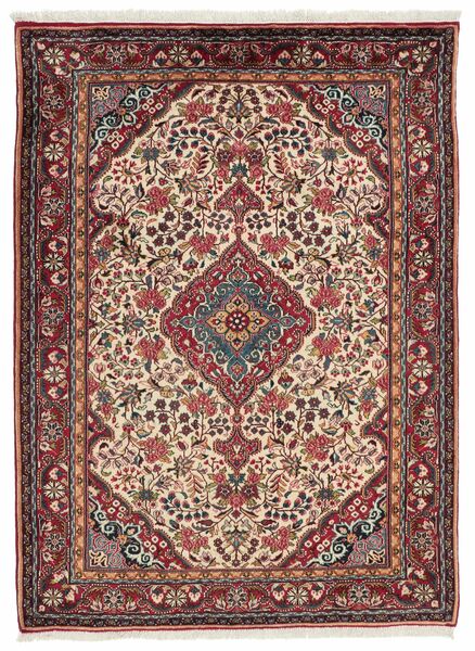  Oosters Hamadan Vloerkleed 106X146 Donkerrood/Zwart Wol, Perzië/Iran