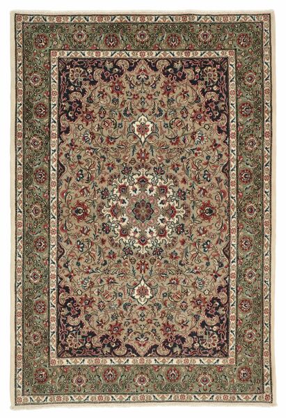 Alfombra Persa Keshan 114X170 Marrón/Negro (Lana, Persia/Irán)