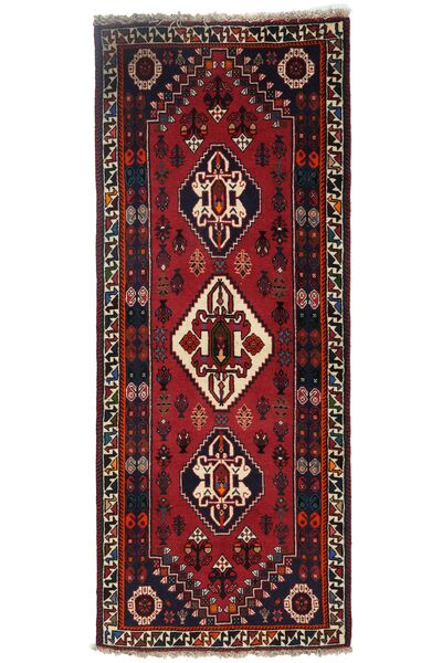 79X198 Qashqai Teppich Orientalischer Läufer (Wolle, Persien/Iran)