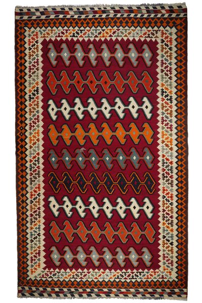 174X296 Koberec Kilim Vintage Orientální Tmavě Červená/Černá (Vlna, Persie/Írán)