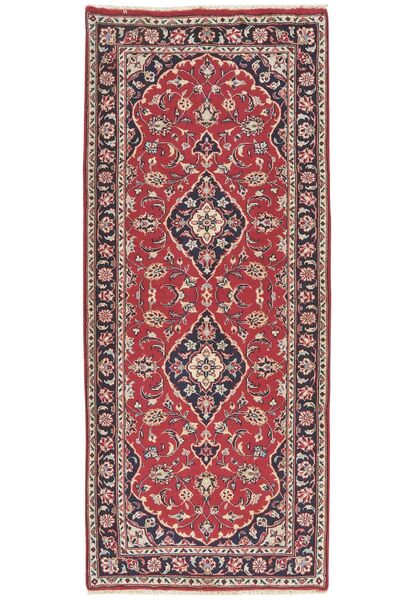  Persan Kashan Covor 85X201 Dark Red/Maro