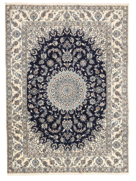  Nain Rug 250X339 Persian Wool Dark Grey/Beige Large Carpetvista