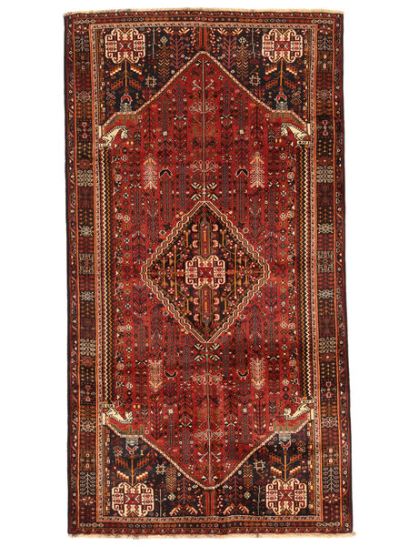  Oosters Ghashghai Fine Vloerkleed 173X317 Donkerrood/Zwart Wol, Perzië/Iran Carpetvista