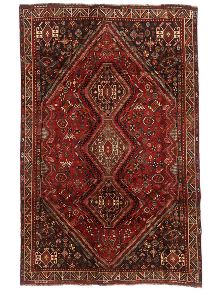 Alfombra Gashgai Fine 176X274 Negro/Rojo Oscuro (Lana, Persia/Irán)