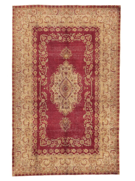  Persian Stonewash Vintage Rug 195X305 Brown/Dark Red (Wool, Persia/Iran)