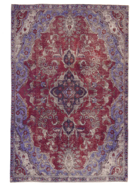 178X270 Tappeto Colored Vintage Moderno Rosso Scuro/Porpora Scuro (Lana, Persia/Iran)