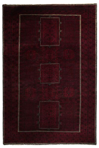 Baluch Rug Rug 203X310 Black Wool, Persia/Iran