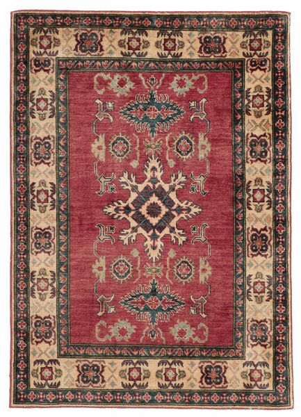  109X157 Medallion Piccolo Kazak Tappeto Lana