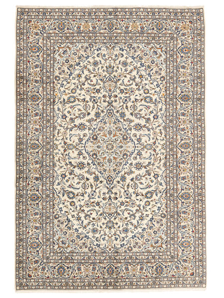  244X362 Floral Grande Kashan Patina Tapete Lã